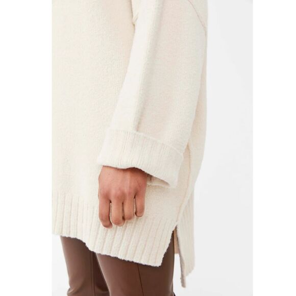 Free People Cream Crew Neck Sweater - Picture 3 of 11